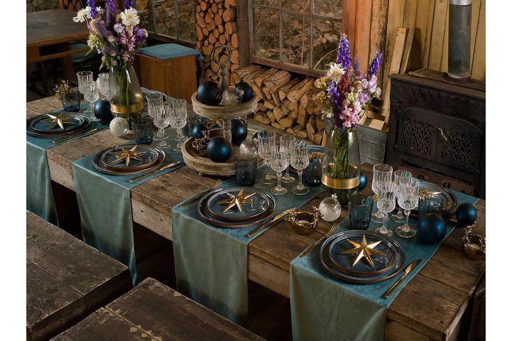 Assiettes au quotidien - Service de Vaisselle QUINTANA AMBER - COSY&TRENDY