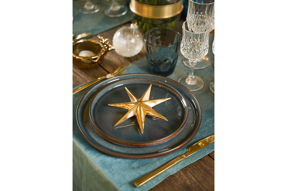 Assiettes au quotidien - Service de Vaisselle QUINTANA AMBER - COSY&TRENDY