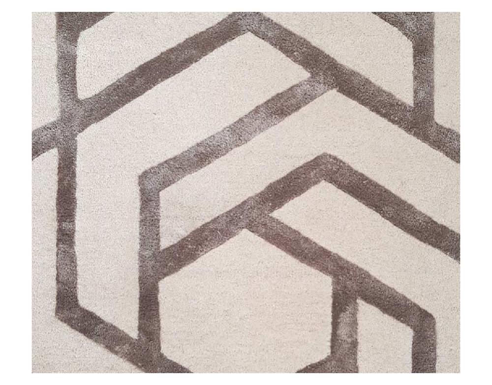 Other caperts - VARANASI DESIGN AREA RUG, NZ WOOL AND SILK 1.60 x 2.30 m. - KAYMANTA
