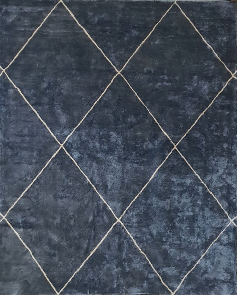 Tapis contemporains - ITACA DESIGN TAPIS FAIT MAIN 2,40 x 3,00 m NZ LAINE - KAYMANTA