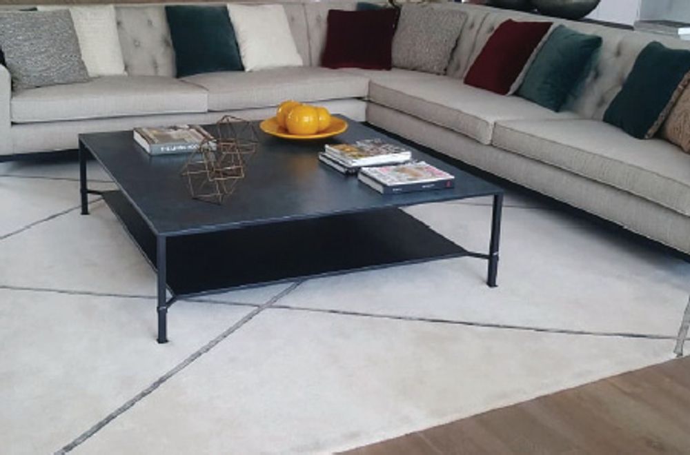 Tapis contemporains - ITACA DESIGN TAPIS FAIT MAIN 2,40 x 3,00 m NZ LAINE - KAYMANTA