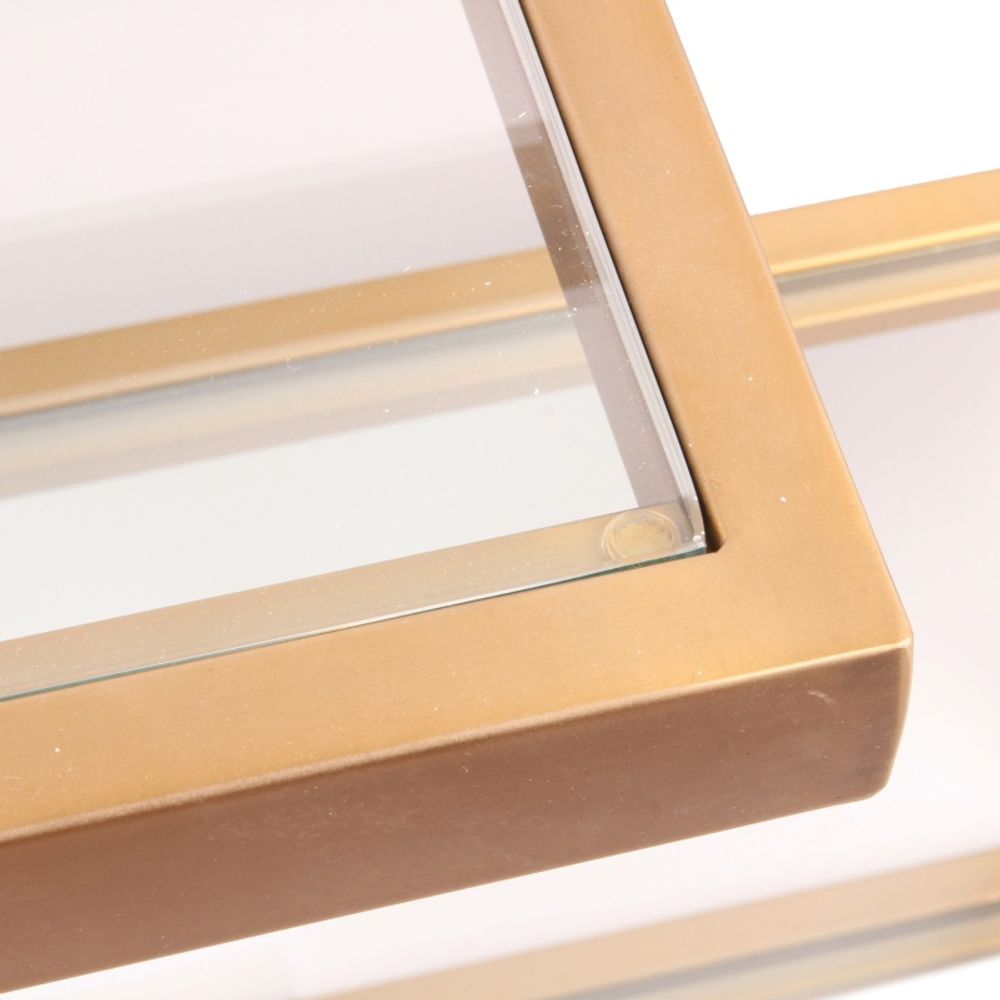 Shelves - Cuba cabinet gold - DUTCH STYLE BY BAROQUE COLLECTION