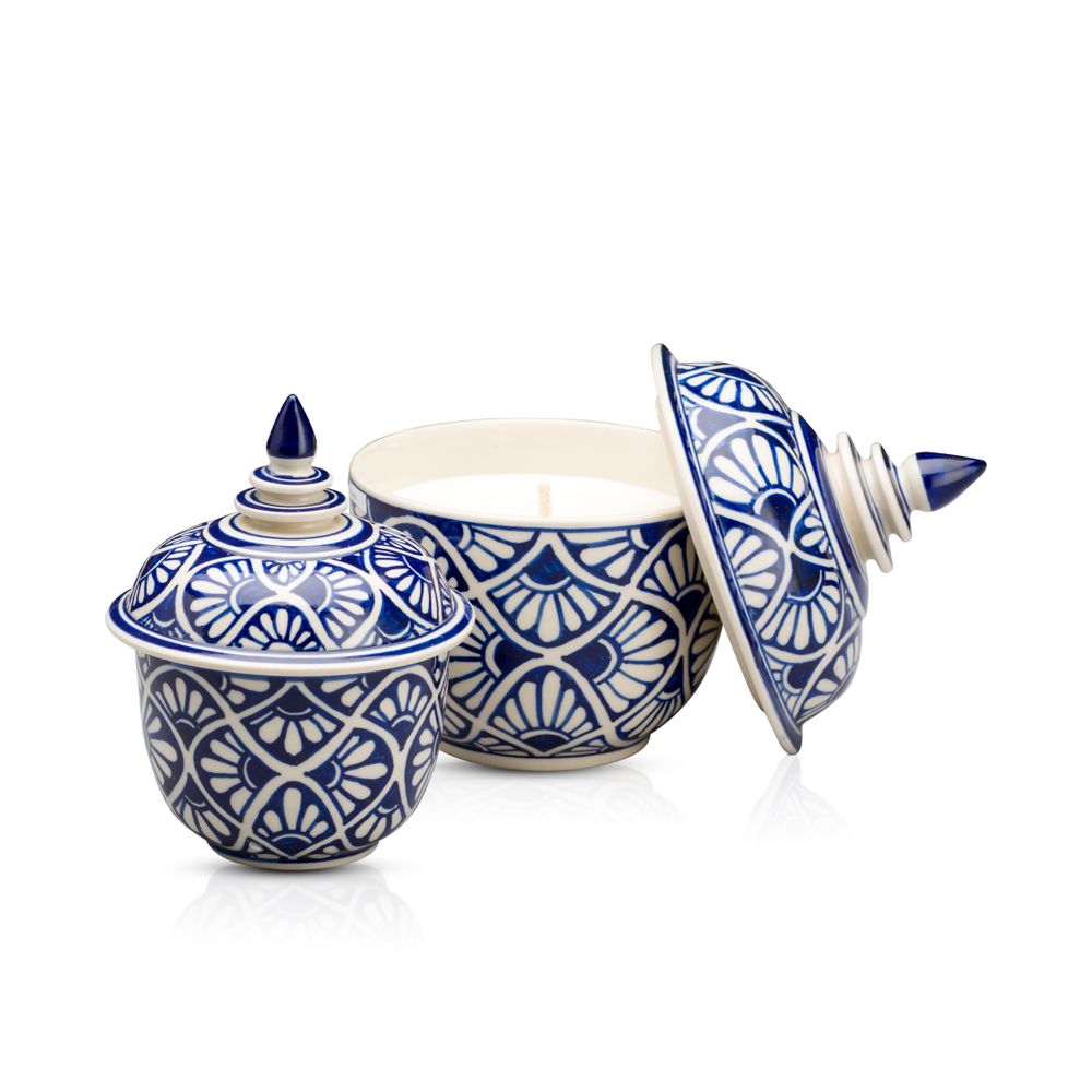 Spa - Bougie parfumée en céramique forme de chada - THANIYA