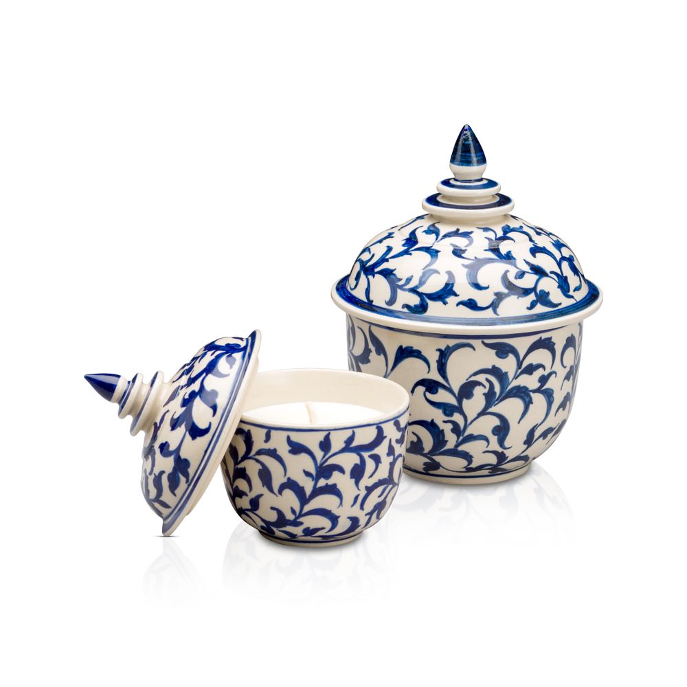 Spa - Bougie parfumée en céramique forme de chada - THANIYA