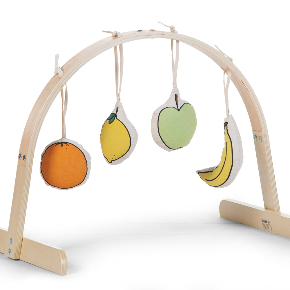 Soft toy - Baby Gym Fruit Toys  - CHILDHOME