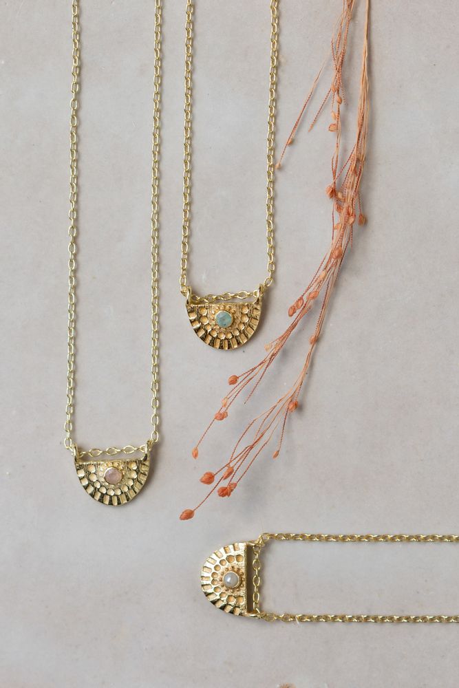 Jewelry - Half Circle Necklace - MUJA JUMA