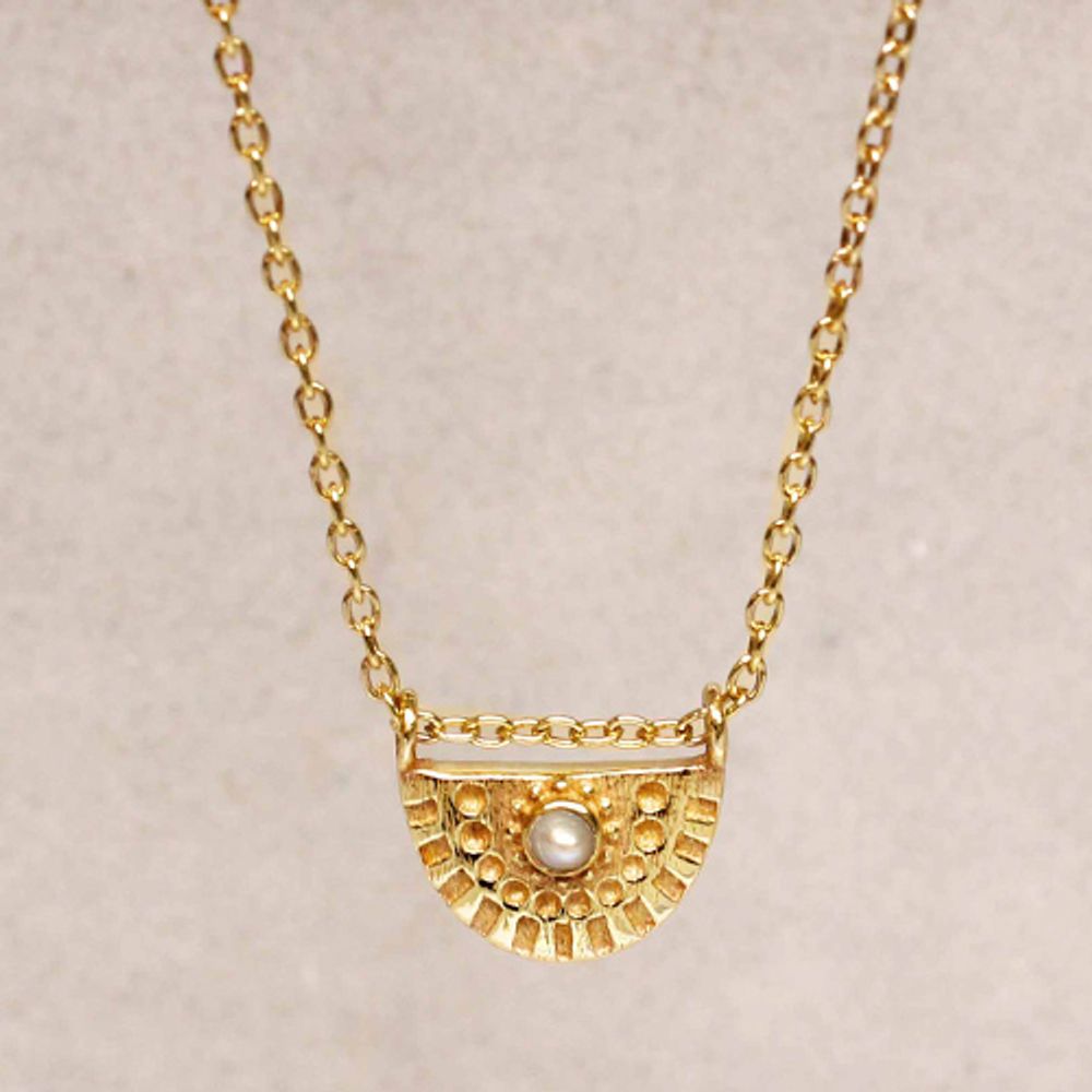 Jewelry - Half Circle Necklace - MUJA JUMA