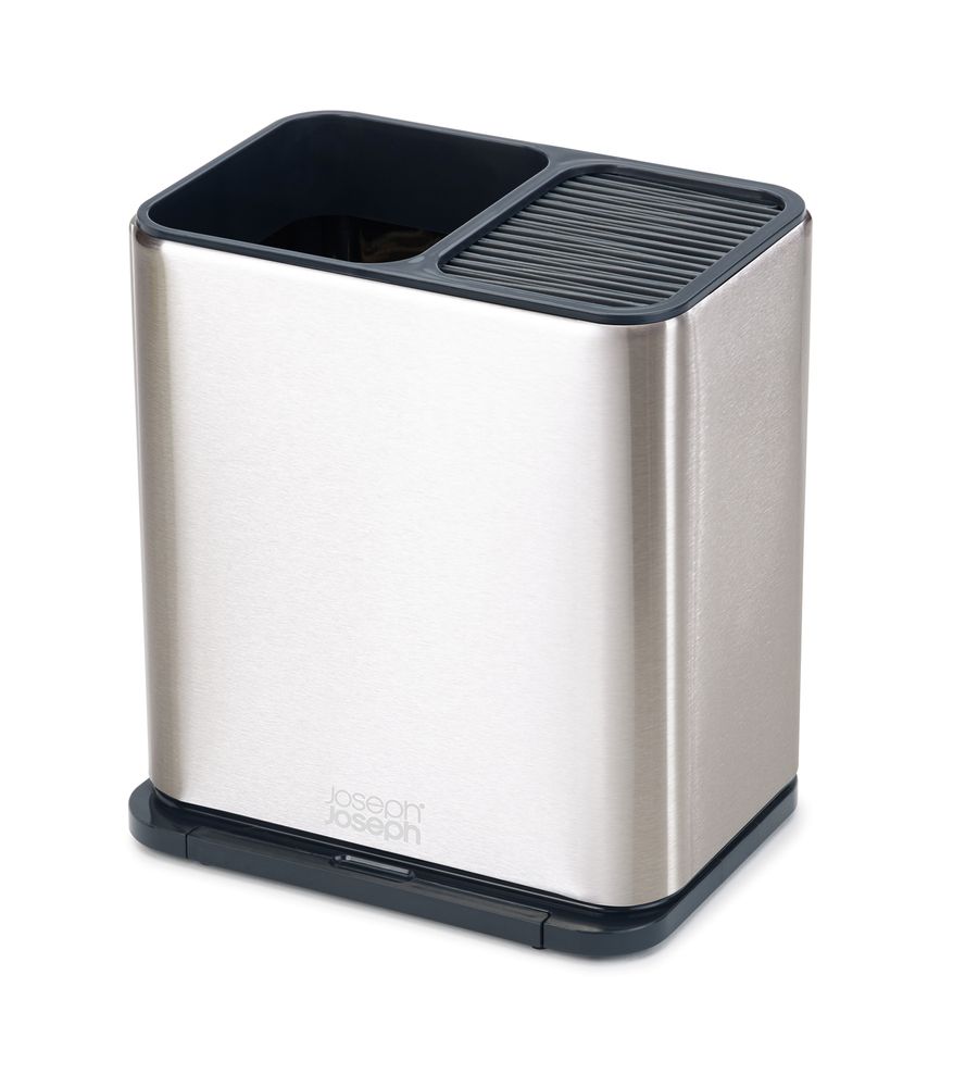 Aménagement de cuisine - Surface Pot à ustensiles et couteaux - Inox  - JOSEPH JOSEPH