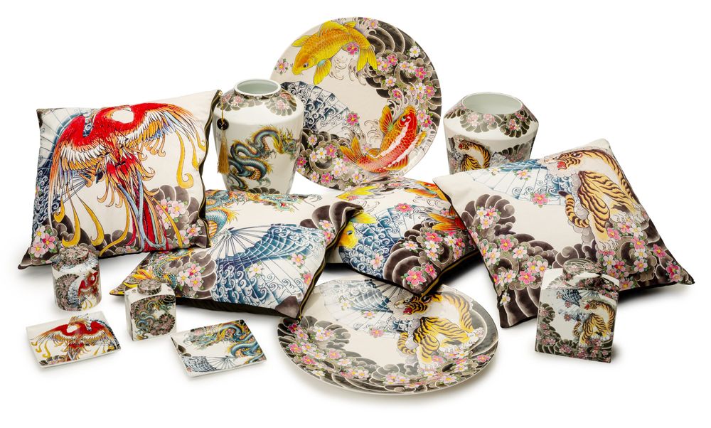 Coussins textile - Coussins, Tatoo-age - PALAIS ROYAL