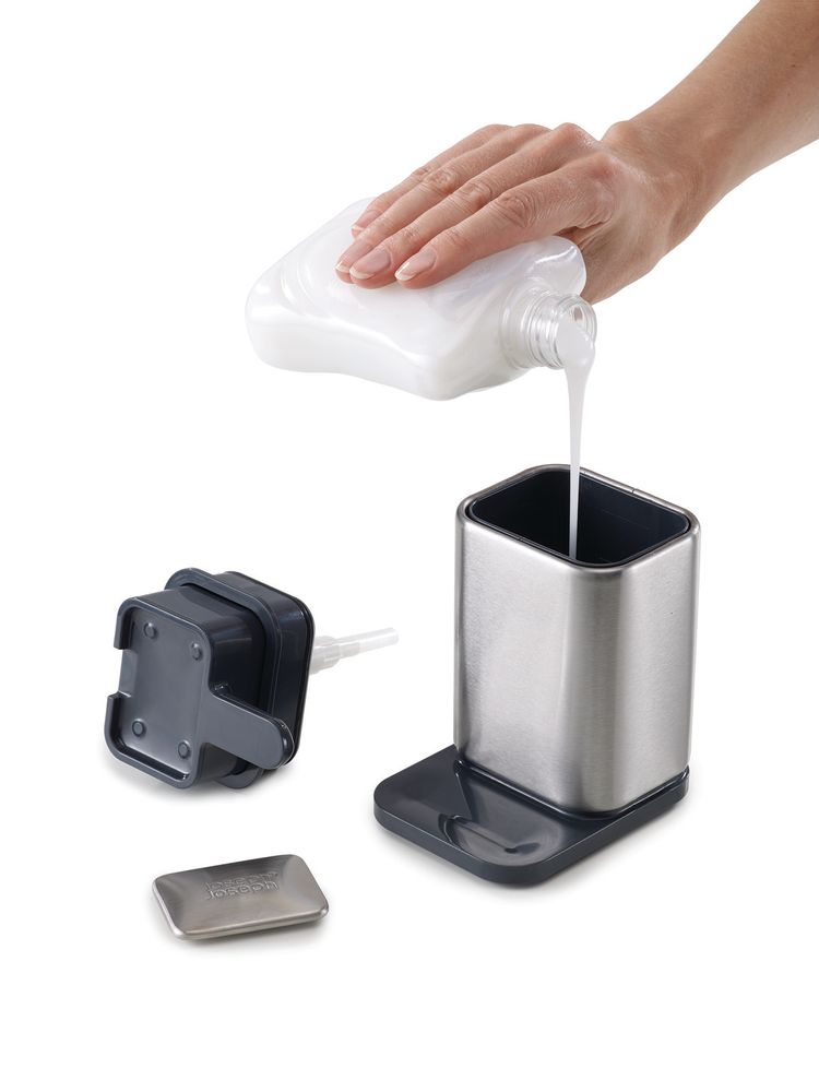 Kitchen Furniture - Surface Soap Dispenser and Soap Stainless Steel - JOSEPH JOSEPH