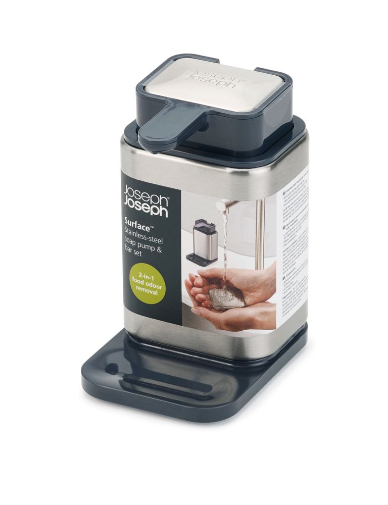 Kitchen Furniture - Surface Soap Dispenser and Soap Stainless Steel - JOSEPH JOSEPH