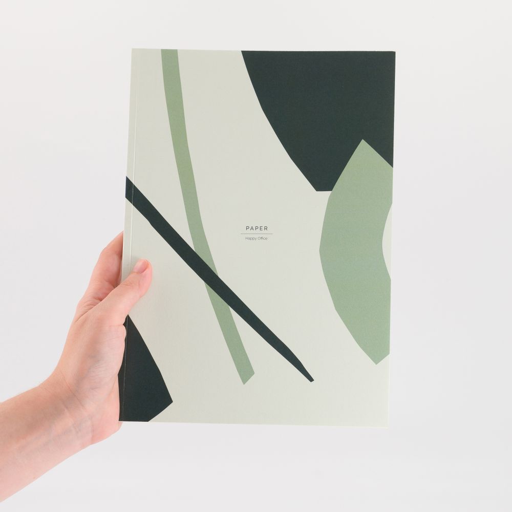 Gifts - NOTEBOOK PAPER GREEN - MAISON BONNE NOUVELLE
