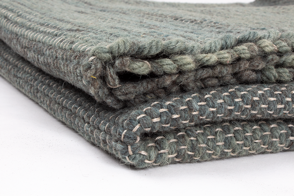 Tapis - Tapis en laine tabby avec colorants naturels - ÁBBATTE