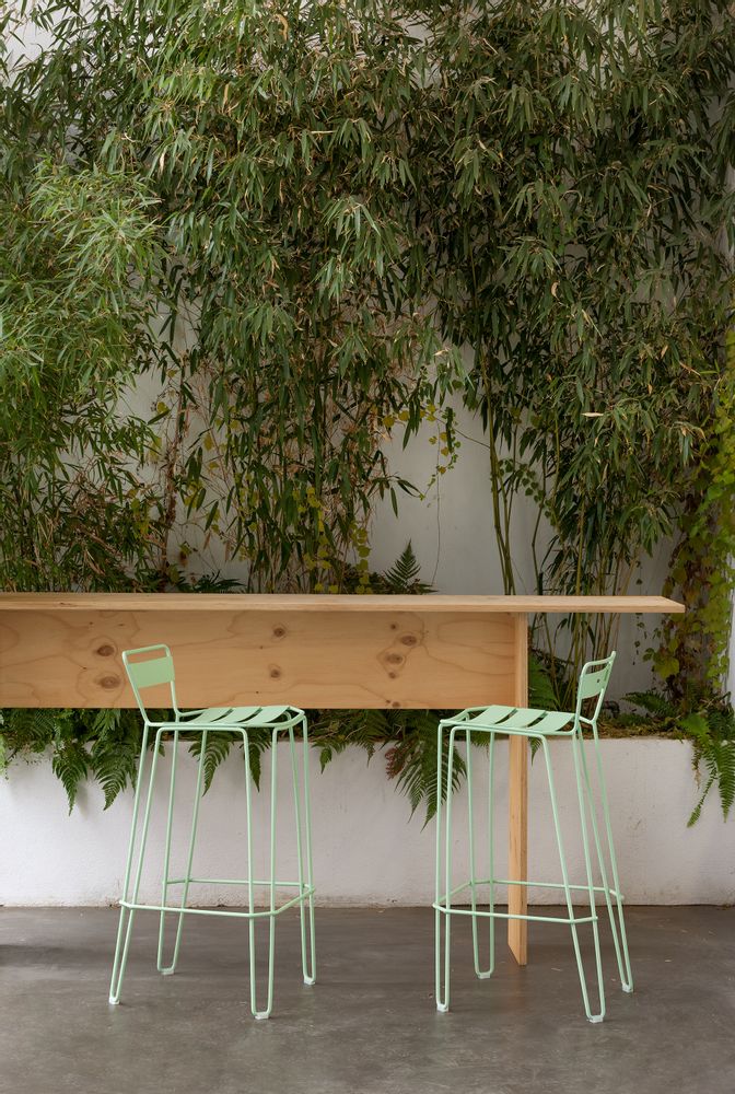 Systèmes de terrasse - MALLORCA Stool 76 - ISIMAR