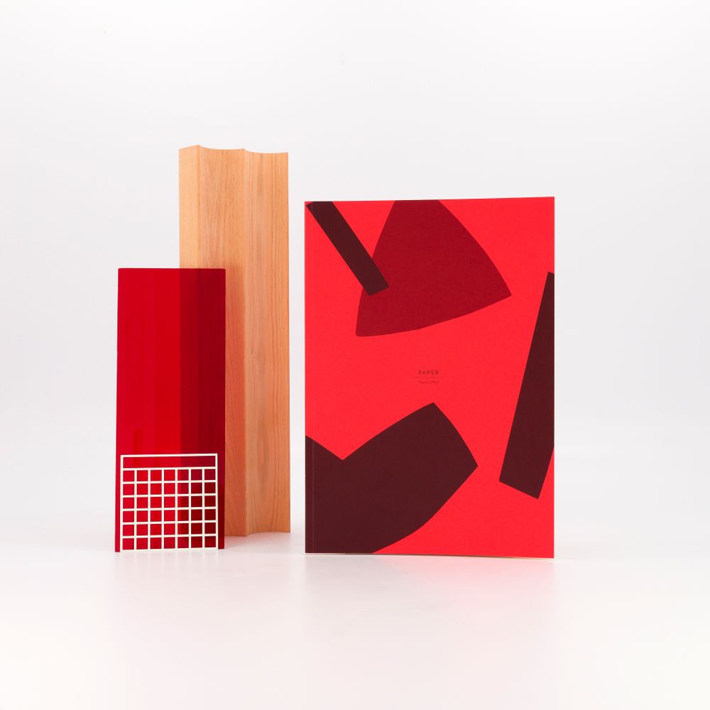 Gifts - NOTEBOOK PAPER RED - MAISON BONNE NOUVELLE
