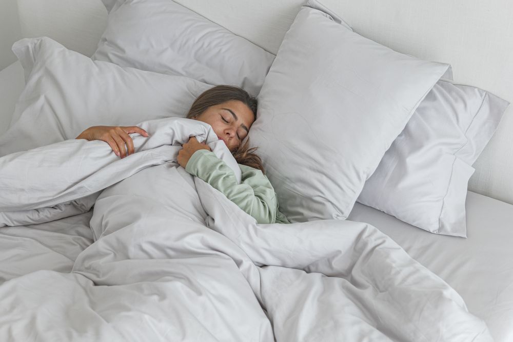 Linge de lit - Draps antibactériens zinc, pour peau sensible - MARIALMA