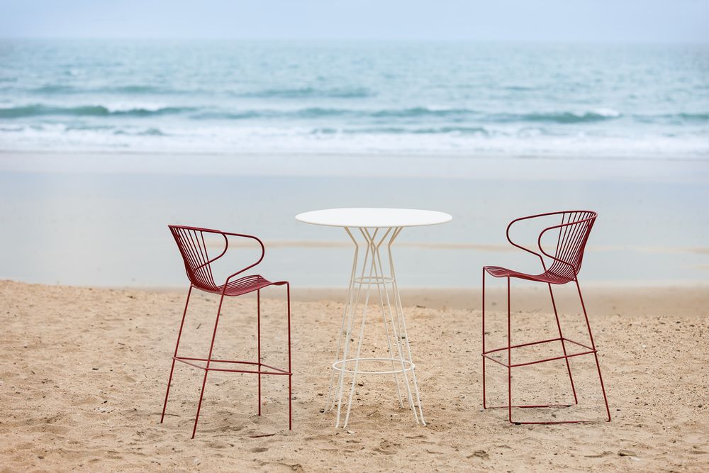 Dining Tables - CAPRI round table top H111 - ISIMAR