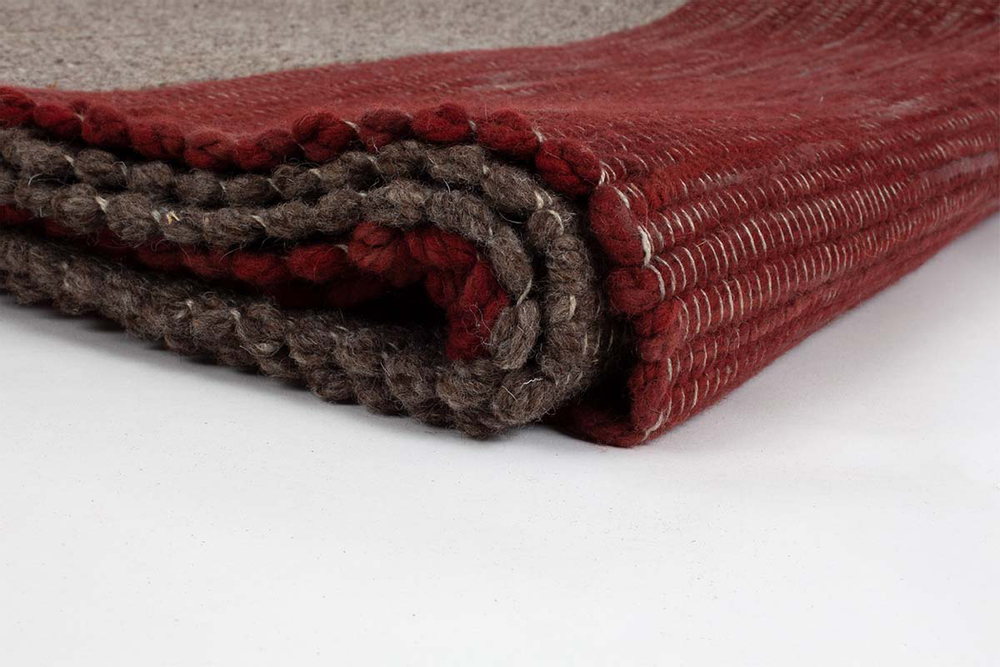 Tapis - Tapis en laine tabby avec colorants naturels - ÁBBATTE