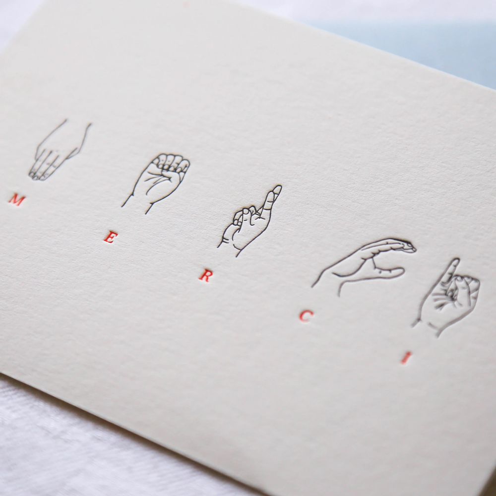 Carterie - Cartes Letterpress - PAPPUS ÉDITIONS