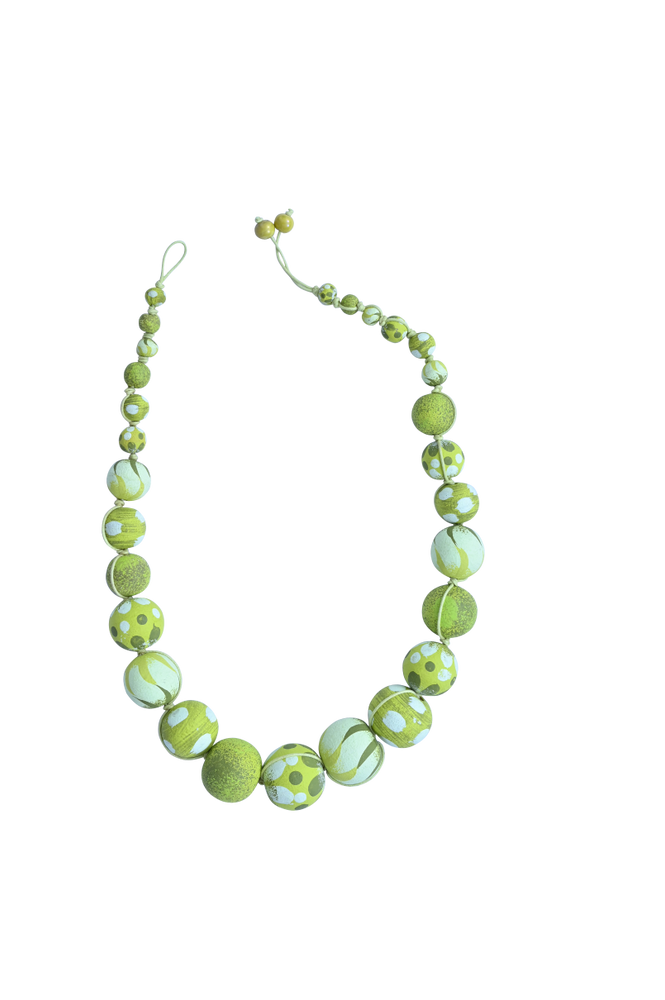 Bijoux - LIGHT KAKI NECKLACE - BABACHIC BAGS