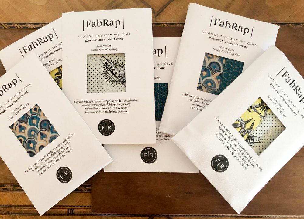Cadeaux - Emballage cadeau en tissu réutilisable FabRap - Noël - FABRAP