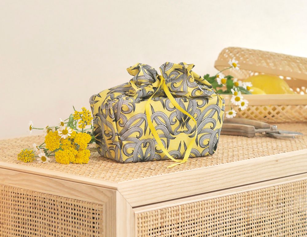 Cadeaux - Emballage cadeau réutilisable FabRap Sunshine Nouveau - FABRAP