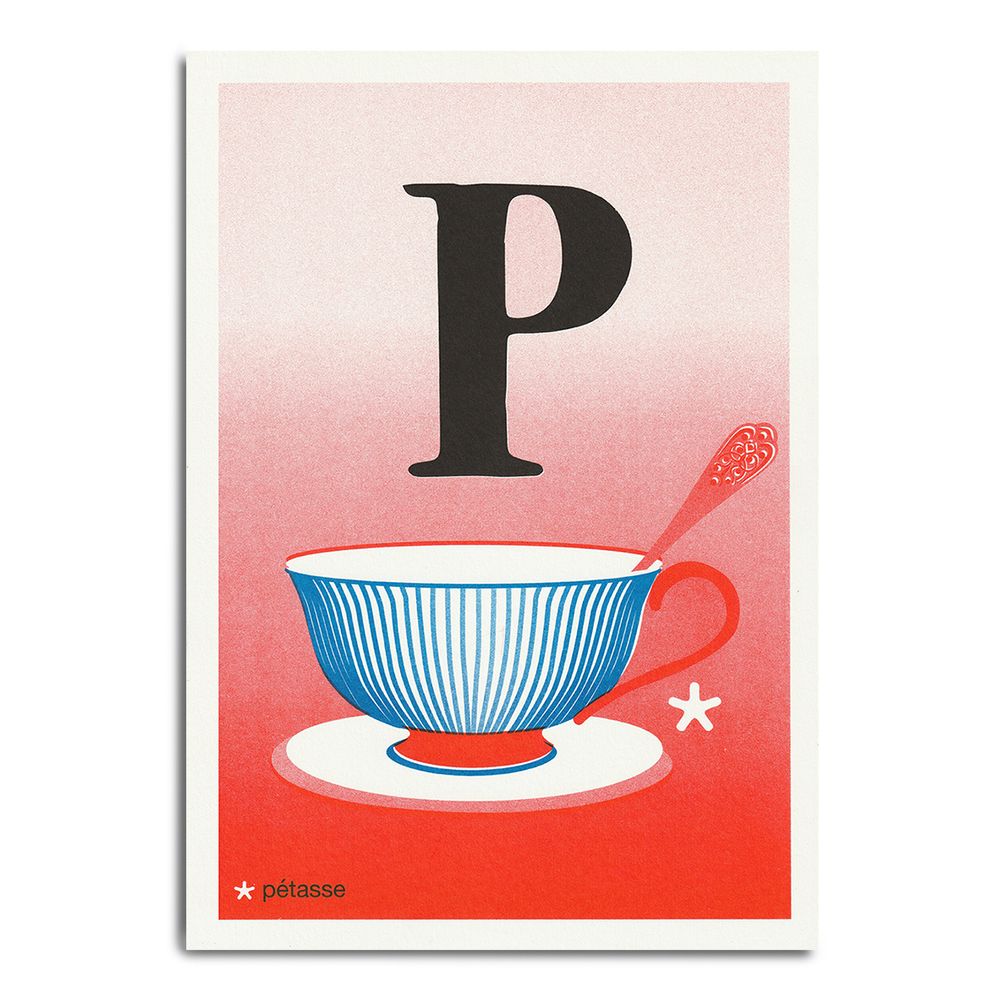Objets de décoration - AFFICHES - "LES MOTS DOUX" - PIED DE POULE