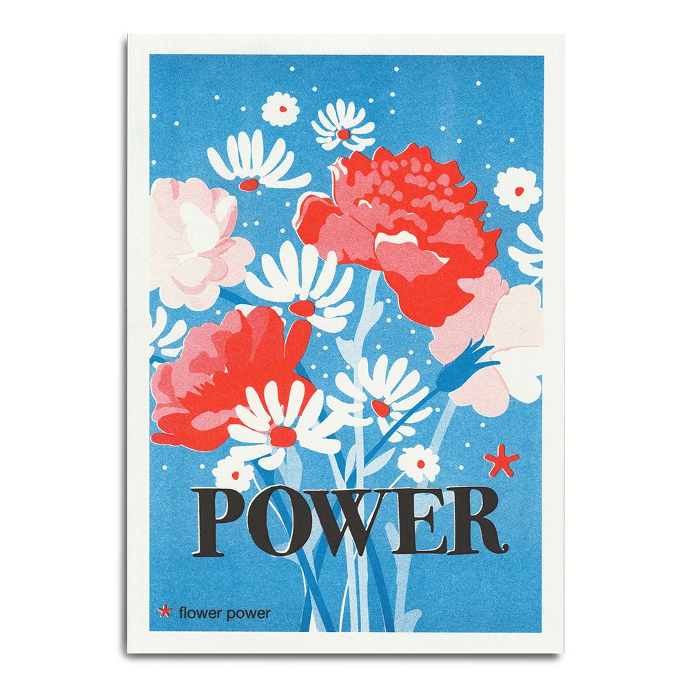 Objets de décoration - AFFICHES - "LES MOTS DOUX" - PIED DE POULE