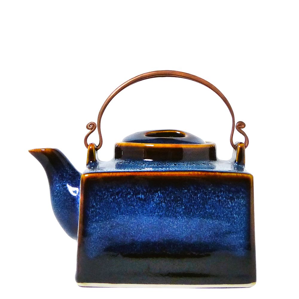 Ceramic - Ocean Blue Teapots - ZAOZAM