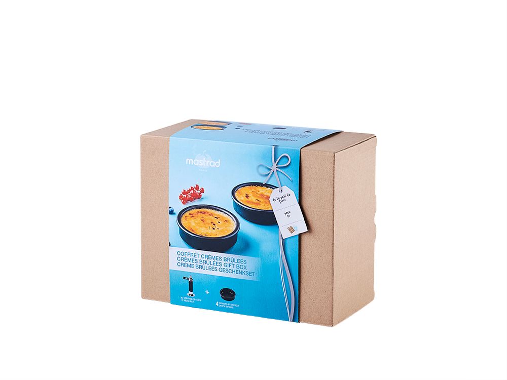 Kitchen utensils - CREMES BRULEES GIFT SET - KRAFT - M&CO