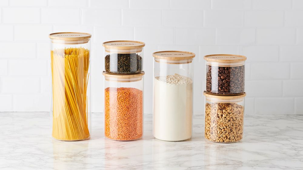 Kitchen utensils - GLASS STORAGE JAR - STOR'EAT - M&CO