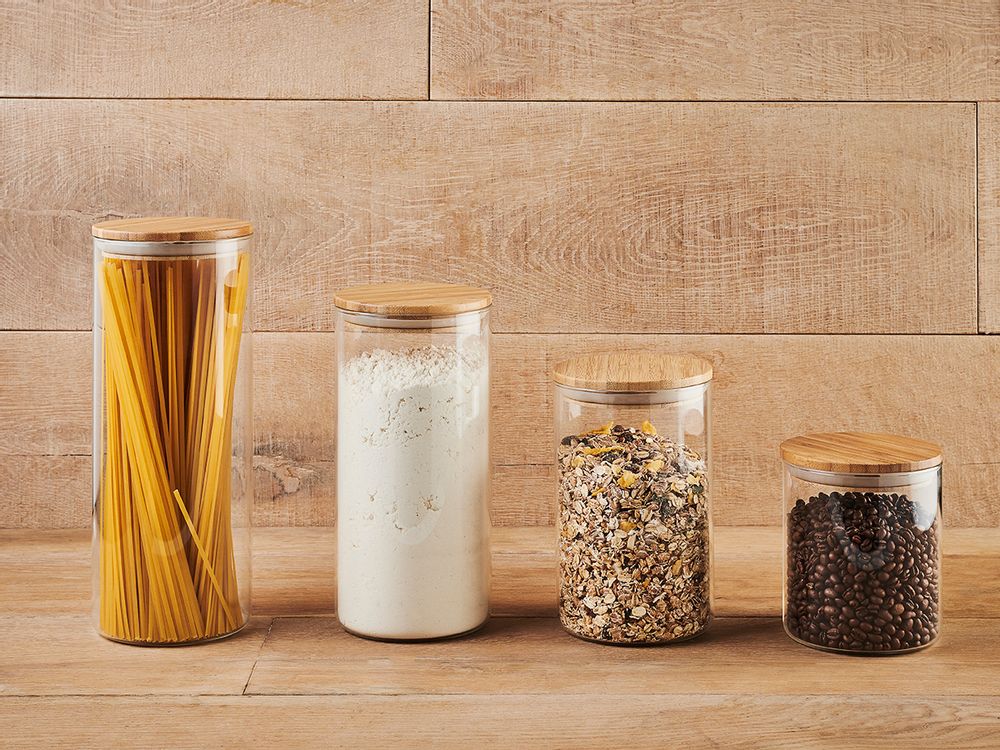Kitchen utensils - GLASS STORAGE JAR - STOR'EAT - M&CO