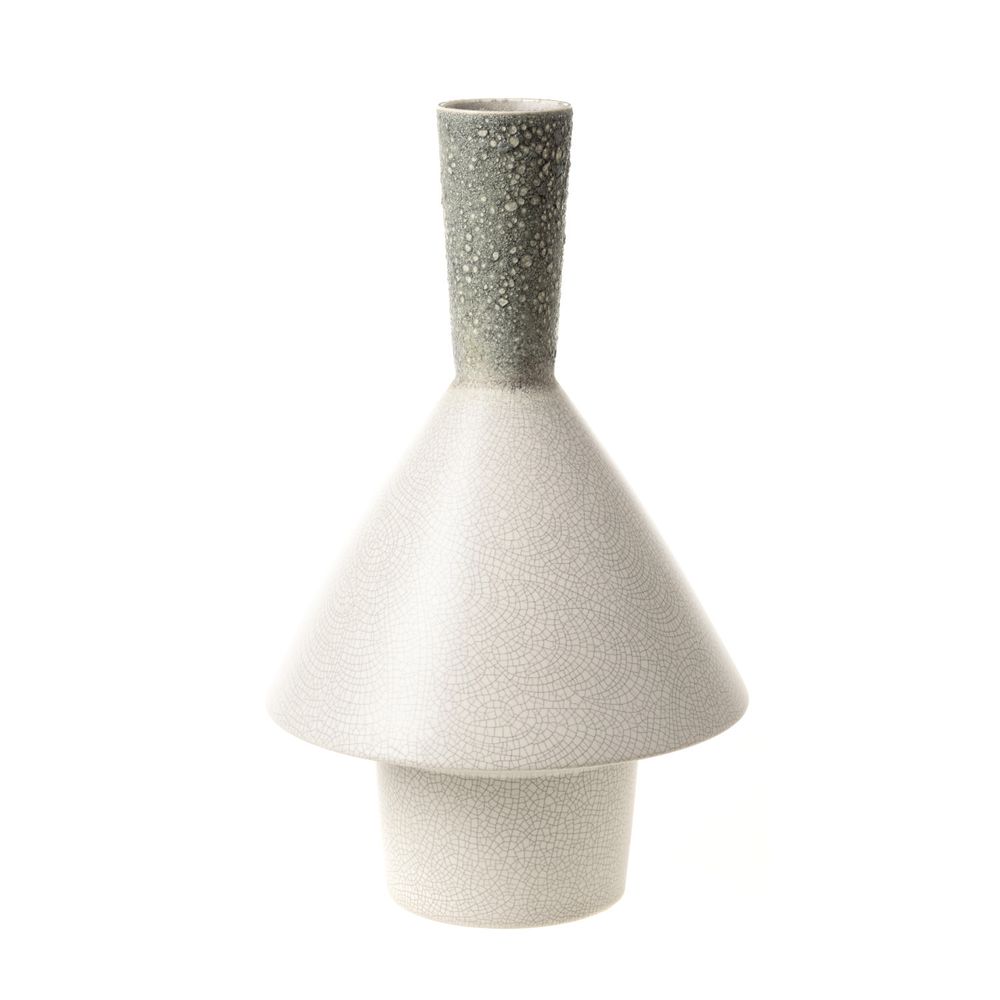 Céramique -  Vase géométrique Moon Rock - S.BERNARDO