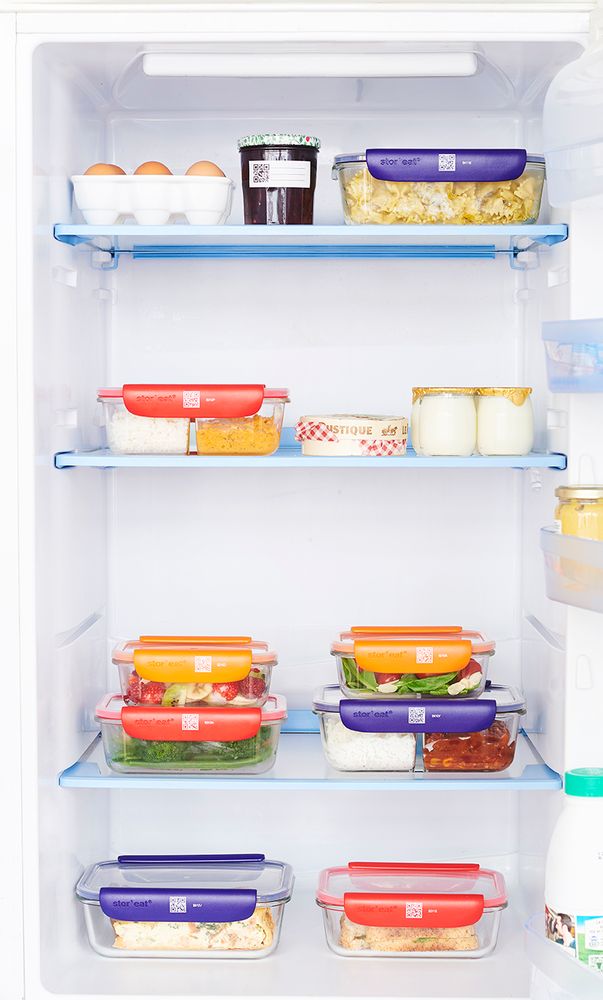 Food storage - SMART FOOD STORAGE CONTAINER STOR'EAT - 6 SIZES - M&CO