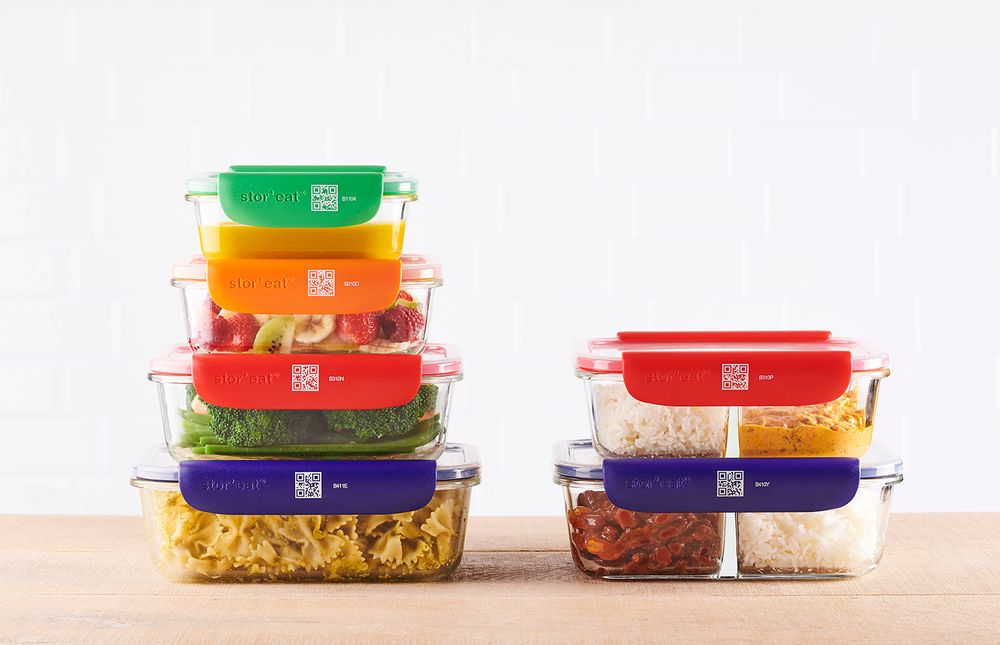 Food storage - SMART FOOD STORAGE CONTAINER STOR'EAT - 6 SIZES - M&CO