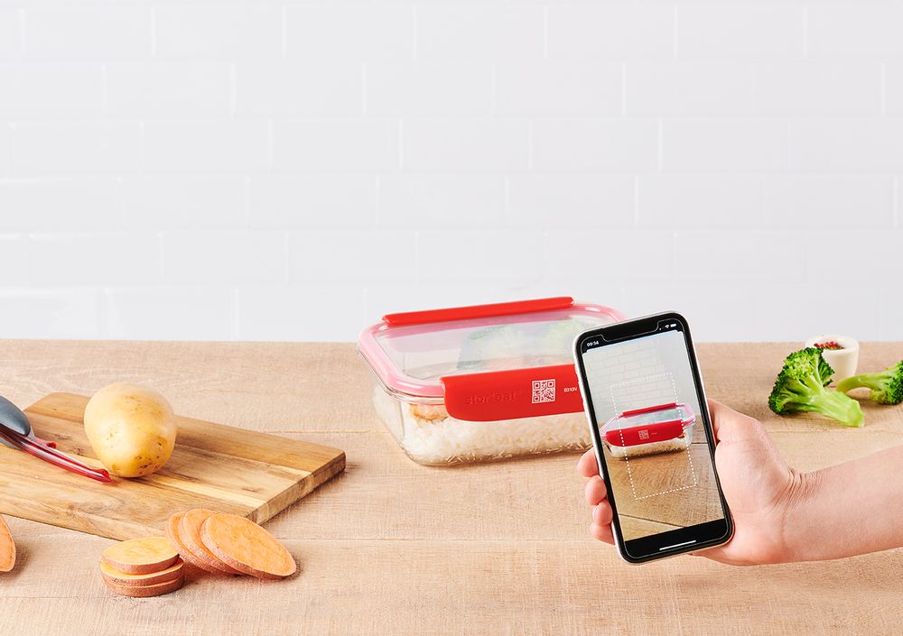 Food storage - SMART FOOD STORAGE CONTAINER STOR'EAT - 6 SIZES - M&CO