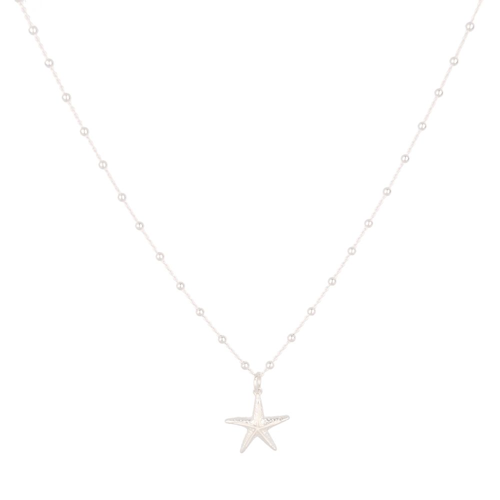 Jewelry - Silver Starfish Chain - FILAO BIJOUX