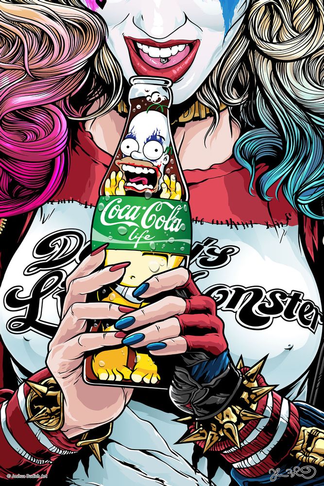 Affiches - Collection Joshua Budich - Série 2 - BLUE SHAKER
