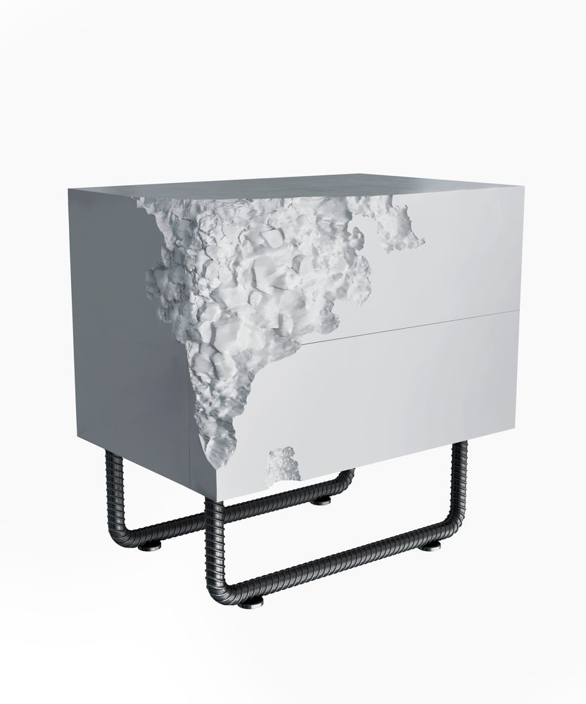 Night tables - BREAK FREE bedside table (KASSONE Individual Furniture) - UKRAINIAN DESIGN BRANDS