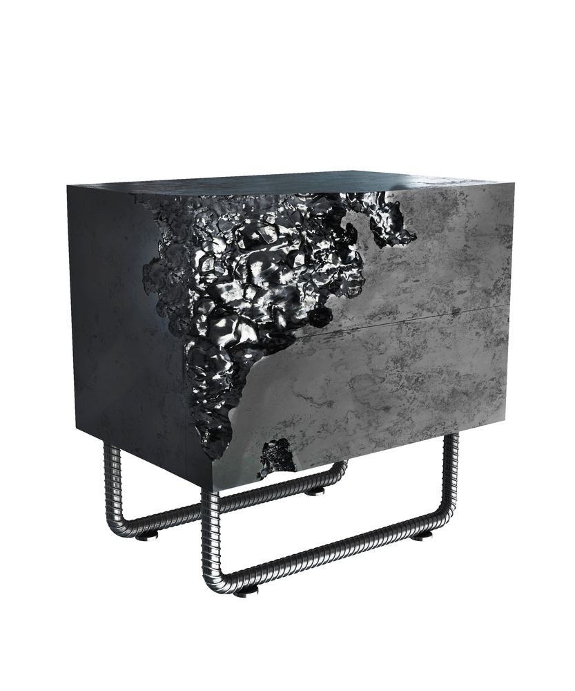 Night tables - BREAK FREE bedside table (KASSONE Individual Furniture) - UKRAINIAN DESIGN BRANDS