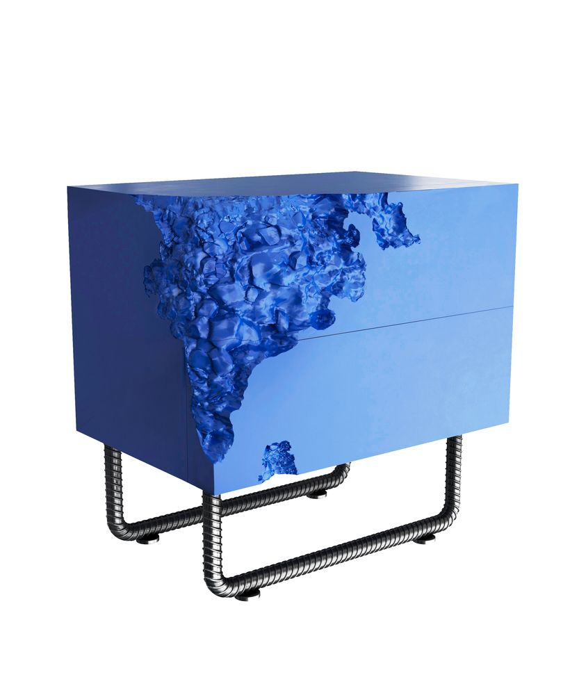 Night tables - BREAK FREE bedside table (KASSONE Individual Furniture) - UKRAINIAN DESIGN BRANDS
