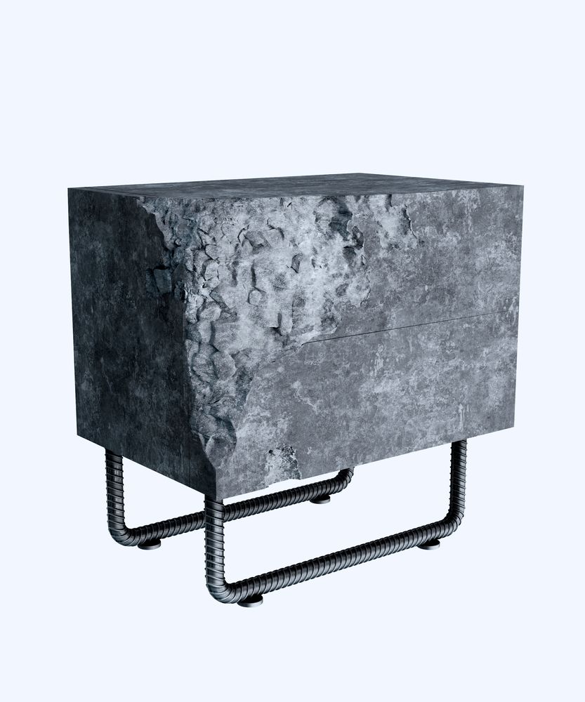 Night tables - BREAK FREE bedside table (KASSONE Individual Furniture) - UKRAINIAN DESIGN BRANDS