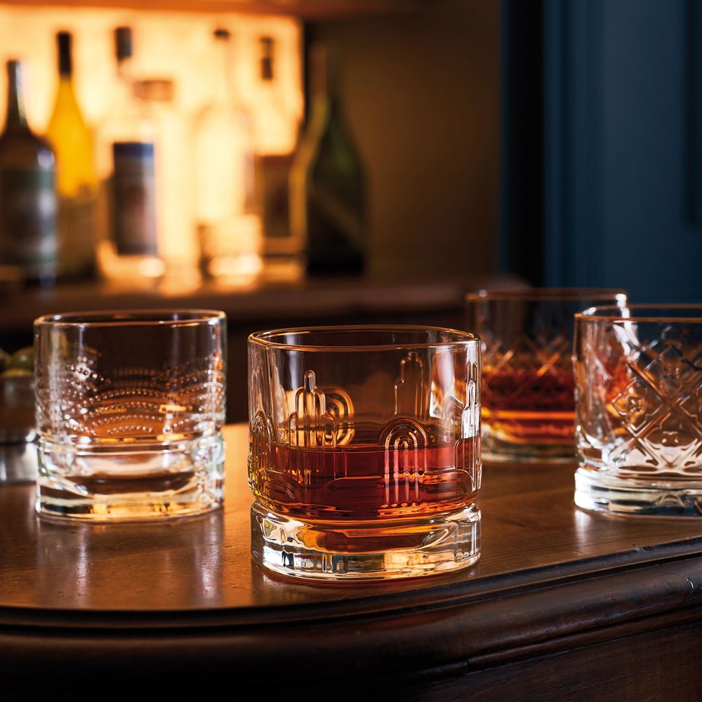Glass - DANDY whiskey glass set of 4 - LA ROCHÈRE