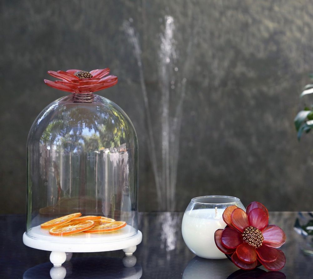 Plats et saladiers - Plateau Chrysanthème - ACCRACT