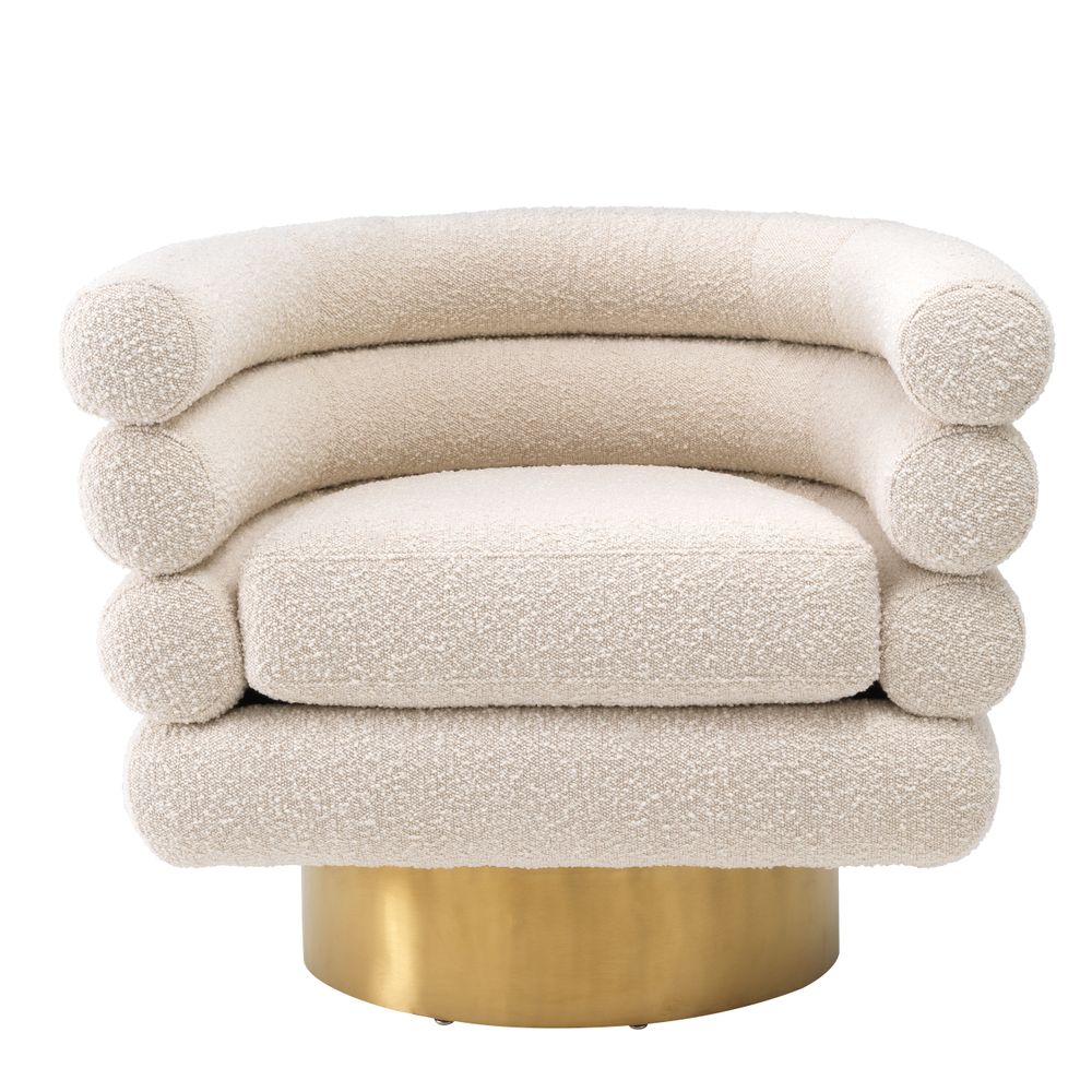 Chaises - CHAIR PIVOTANTE MAGUIRE - EICHHOLTZ