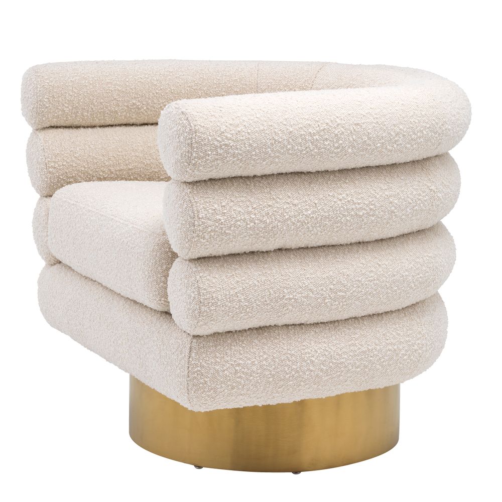 Chaises - CHAIR PIVOTANTE MAGUIRE - EICHHOLTZ