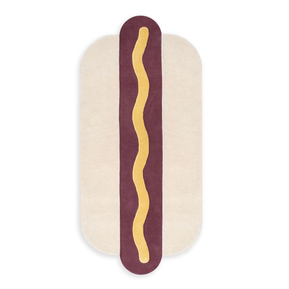 Children's bedrooms - Hot Dog Rug - MAISON DEUX X TEUN ZWETS