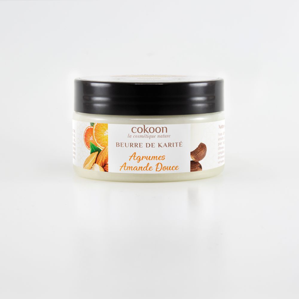 Cosmétiques - Beurre de karité - Agrumes & Amande douce - ZERAH YONI
