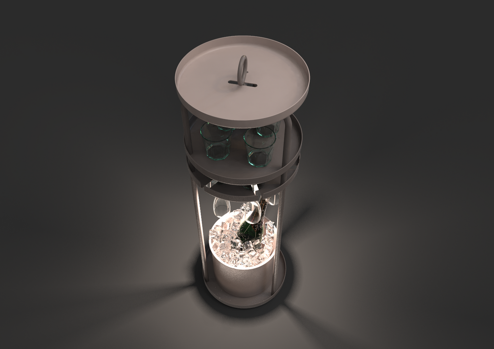 Éclairage nomade - I-Tray - MAIORI