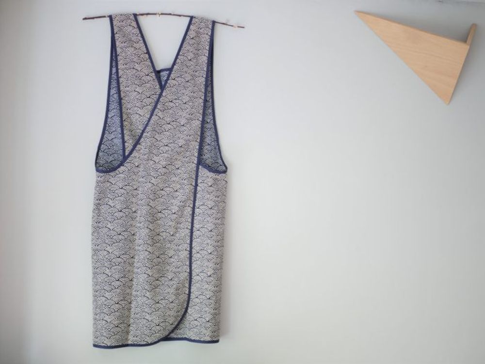 Accessoires de jardinage - Tablier croisé dans le dos. - HL- HELOISE LEVIEUX
